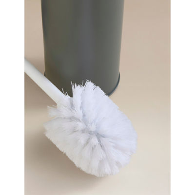 George Home charcoal stoneware toilet brush - British product