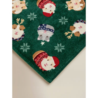 Slumberdown Guinea Pig guest towel set of 2, UK version