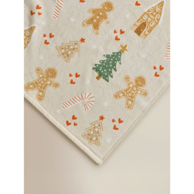 George Home Christmas gingerbread hand towel, imported from the UK