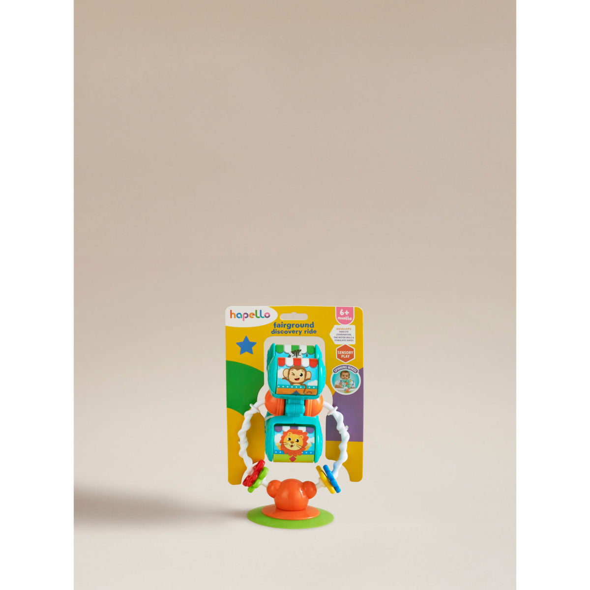 Hapello highchair circus baby toy, UK version