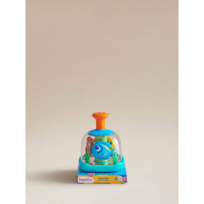 Hapello Aquarium Spinner multi-coloured plastic sensory toy, imported from the UK
