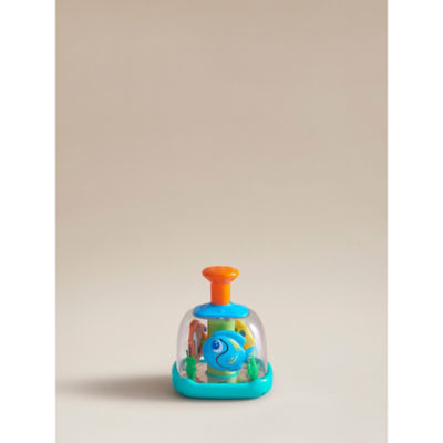Hapello Aquarium Spinner multi-coloured plastic sensory toy, imported from the UK