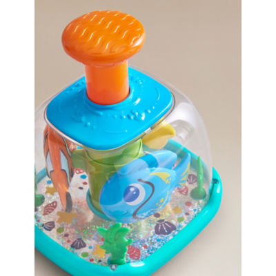 Hapello Aquarium Spinner multi-coloured plastic sensory toy, imported from the UK