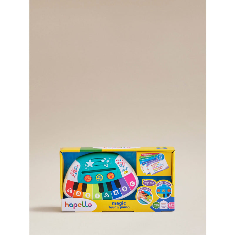 Hapello Magic Light & Sound Piano multi-coloured toy (British brand)
