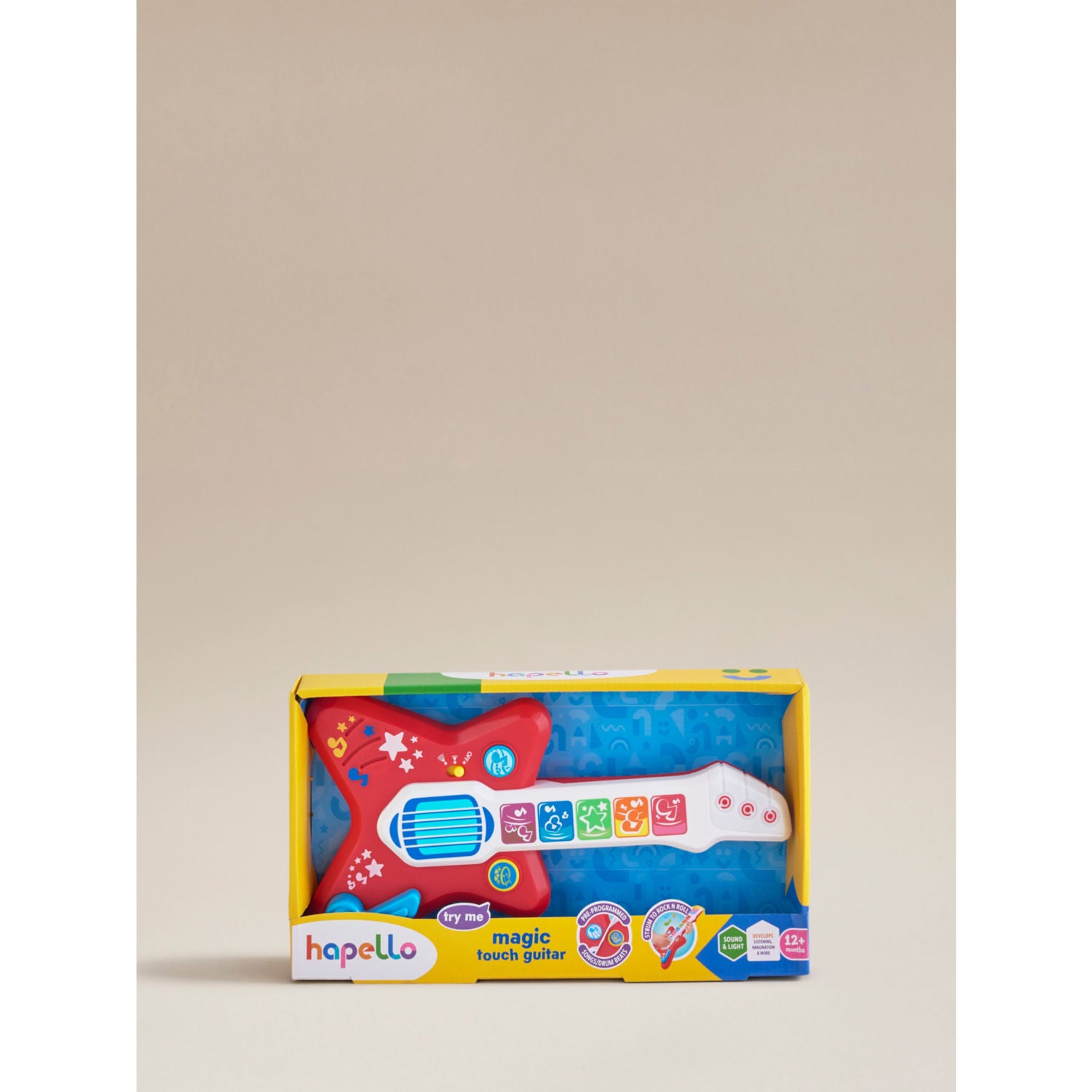 Hapello Magic Light and Sound Guitar - imported from the UK