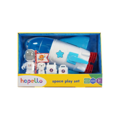 Hapello spaceship toy with astronaut 26cm - British product
