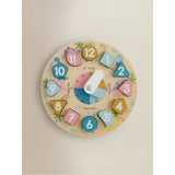 George Home Dinosaur Learning Clock multicoloured 27cm (British brand)