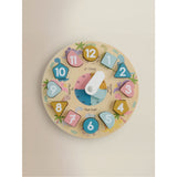 George Home Dinosaur Learning Clock multicoloured 27cm (British brand)