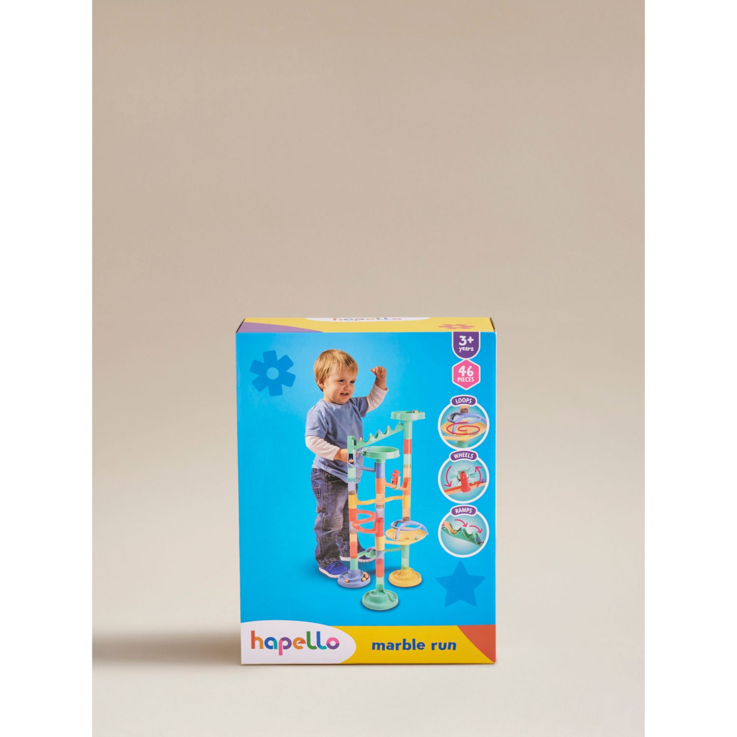 Hapello Marble Run 46-piece, UK version