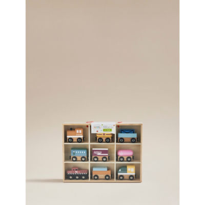 ASDA George Home Train Giftset Multicoloured Wooden Train 32 x 24 x 17 cm- Buy online at McGrocer