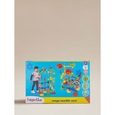 Hapello mega marble run playset colourful plastic (British brand)