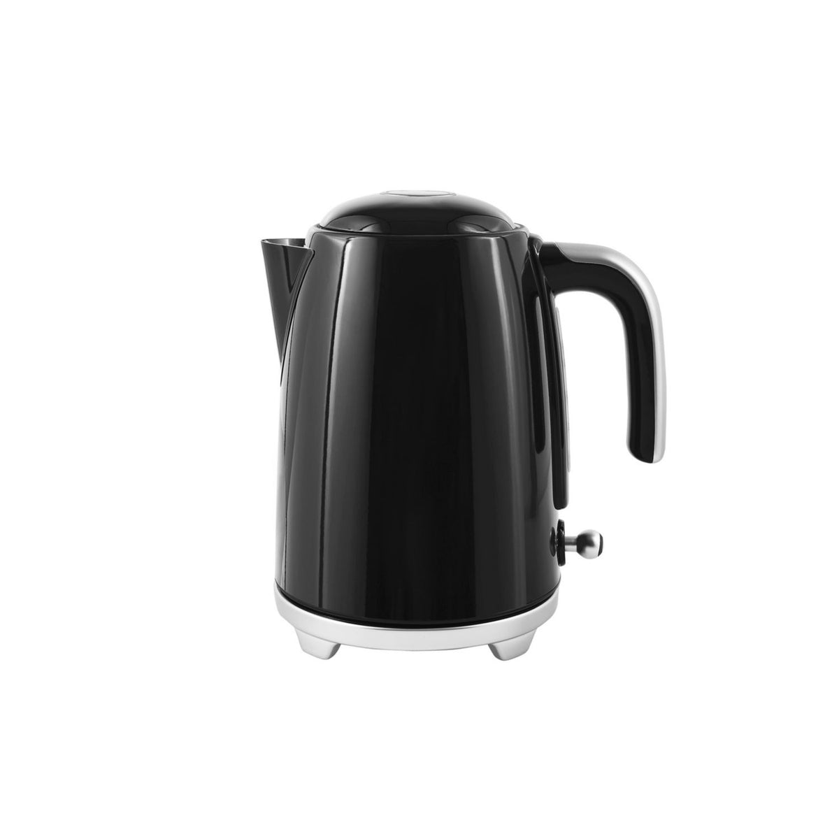 George Home black retro fast boil kettle 1.7L - British product