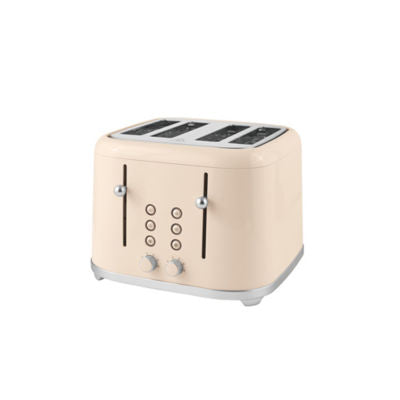 ASDA George Home Cream Retro 4-Slice Toaster- Buy online at McGrocer