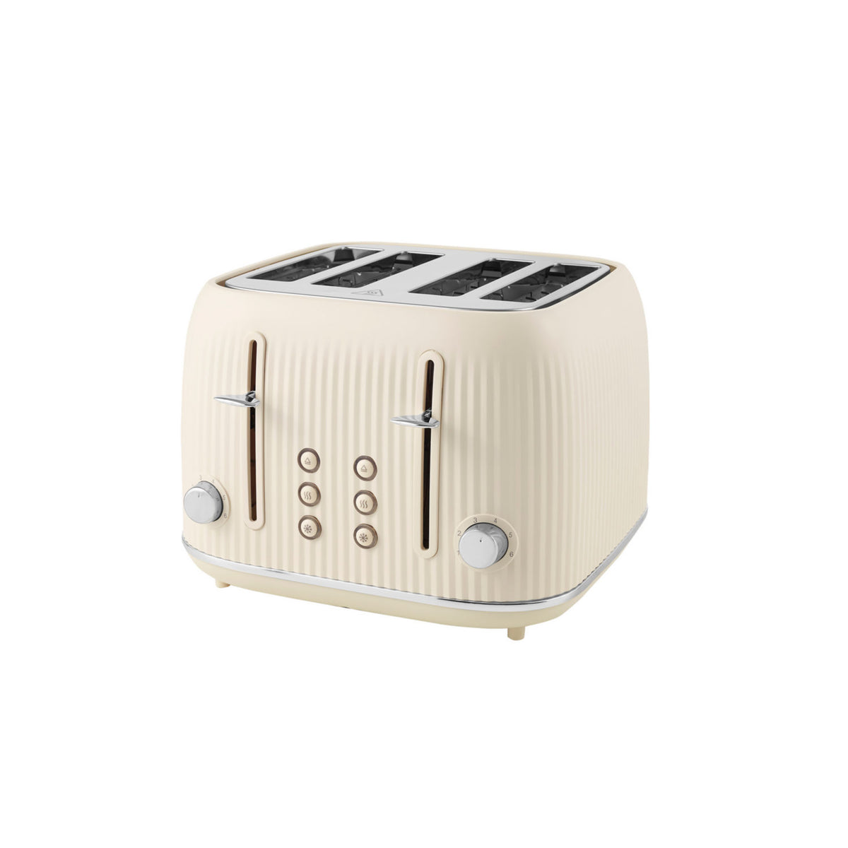 George Home cream textured 4-slice toaster, imported from the UK