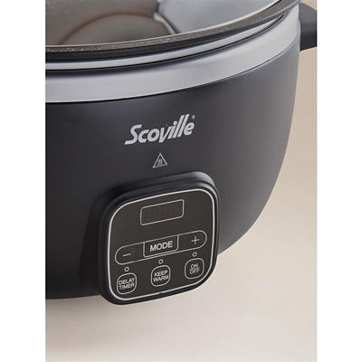 Scoville 6L digital slow cooker - British product