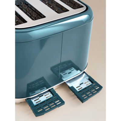 George Home Retro 4-Slice Toaster teal - British product
