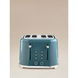 George Home Retro 4-Slice Toaster teal - British product