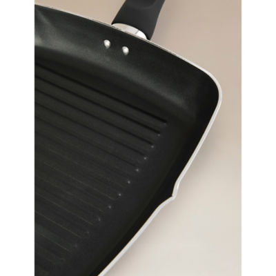 George Home non-stick grill pan aluminium 24cm - British product