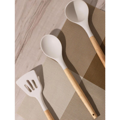 George Home cream silicone utensils set of 3 - British product