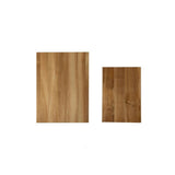 Natural acacia chopping board set of two sizes, UK version