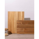 Natural acacia chopping board set of two sizes, UK version