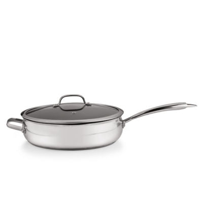 George Home metallic stainless steel sauté pan 29cm - British product