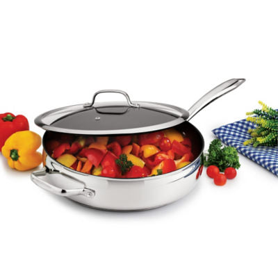 George Home metallic stainless steel sauté pan 29cm - British product