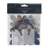 George Home silver foil garland, UK version