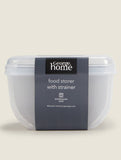 George Home Food Storer with strainer (British brand)