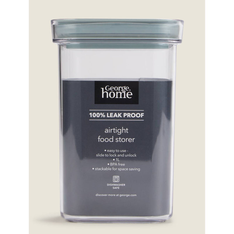 George Home slide and lock food storer 1L - British product