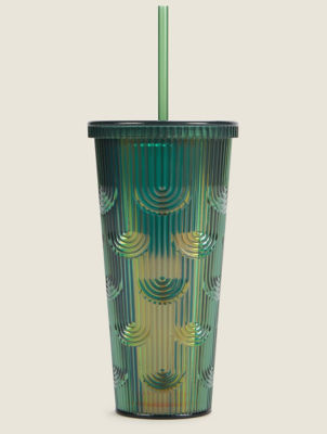 George Home green swirls soda cup 700ml - British product