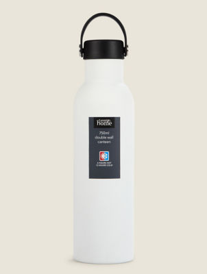 George Home white double walled canteen 750ml, UK version