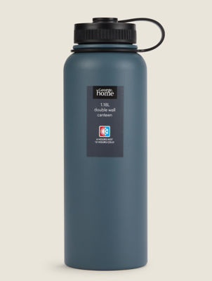 George Home Navy double walled canteen 1.18L, UK version