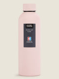 George Home pink double walled bottle 500ml - British product