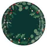 George Home Holly paper plates 12pk 23cm (British brand)