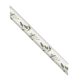 George wrapping paper green fern gold foliage 3m - British product