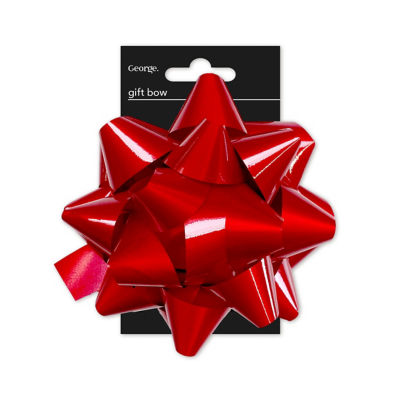 ASDA George Red Bow 14cm- Buy online at McGrocer