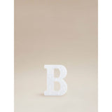 George Home alphabet light letter B white plastic 16x4x22cm - British product