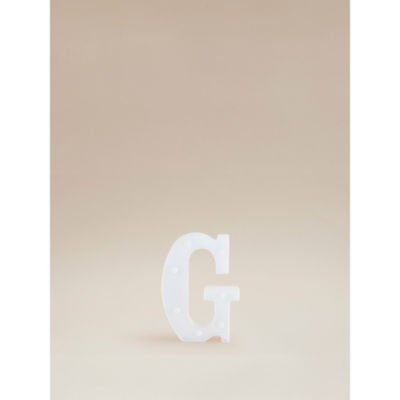 George Home alphabet light letter G - British product