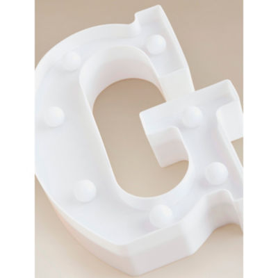 George Home alphabet light letter G - British product