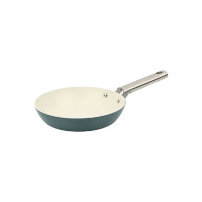 George Home teal retro non-stick frying pan 24cm - British product
