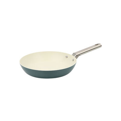 George Home teal retro non-stick frying pan 28cm, UK version