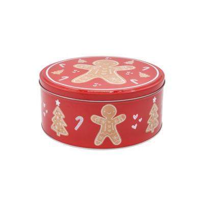 George Home gingerbread red white cake tins set of 2, UK version
