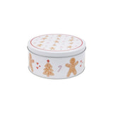 George Home gingerbread red white cake tins set of 2, UK version