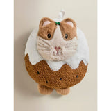 GH brown polyester hot water bottle 33x28cm (British brand)