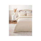 At Home with Stacey Solomon natural bobble faux fur duvet set king - British product