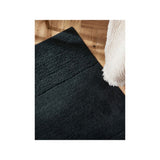 Stacey Solomon black cut and loop stripe bath mat (British brand)