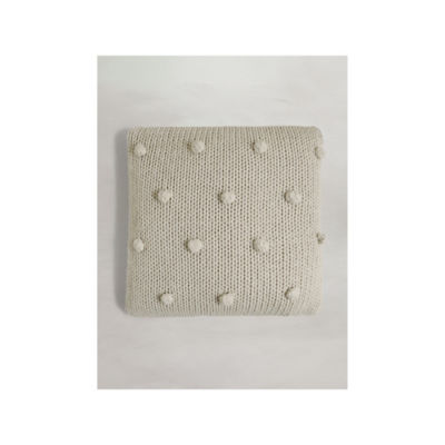 Stacey Solomon natural plain cushion 50x50cm - British product