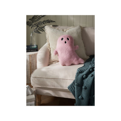 Stacey Solomon ghost-shaped cushion 38x25cm (British brand)
