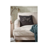 Stacey Solomon cushion charcoal 35x45cm - British product
